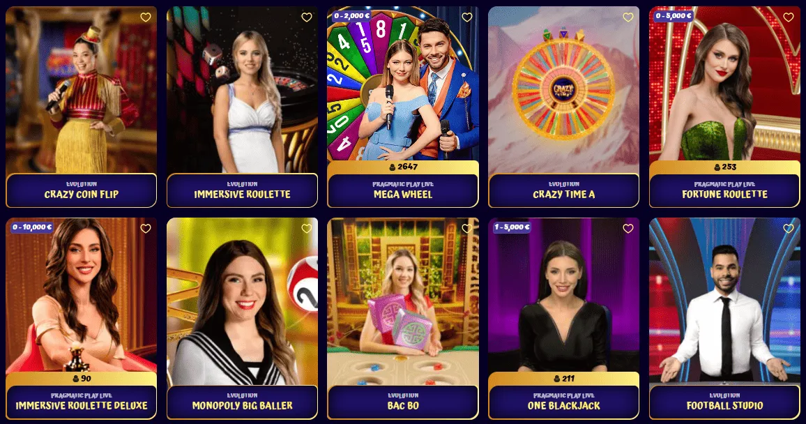 Live Casino SpinGranny